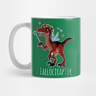 Velociraptor fairy Mug